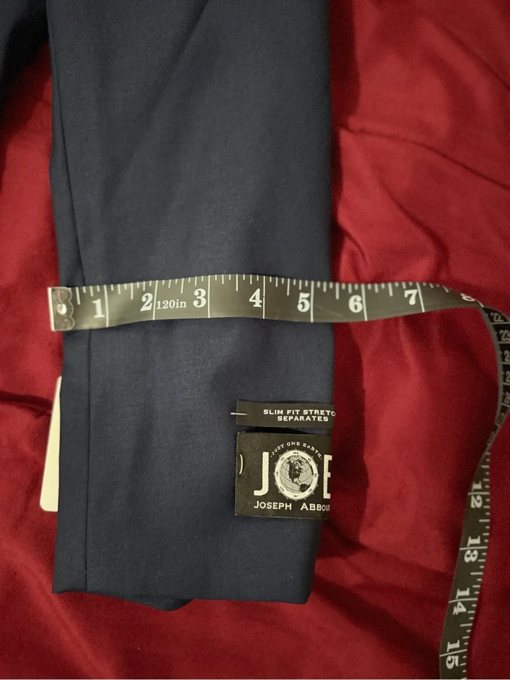 Joseph Abboud Navy Two-Button Sport Coat